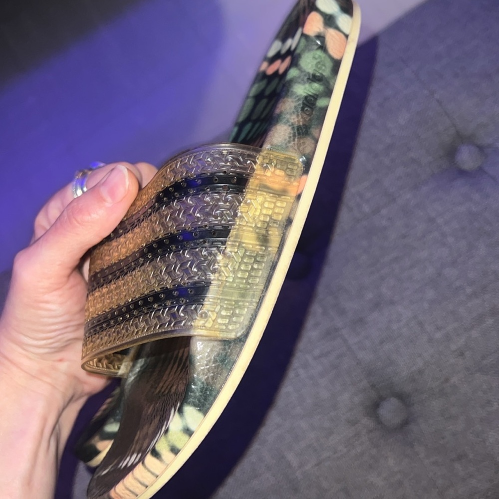 Adidas X Rita Ora Three Stripe Slides- - image 5